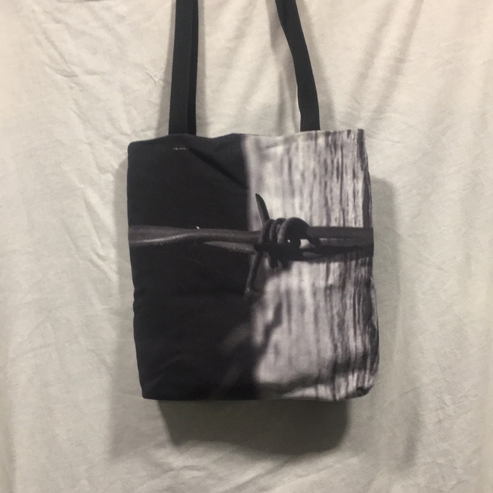 Barbwire tote/purse